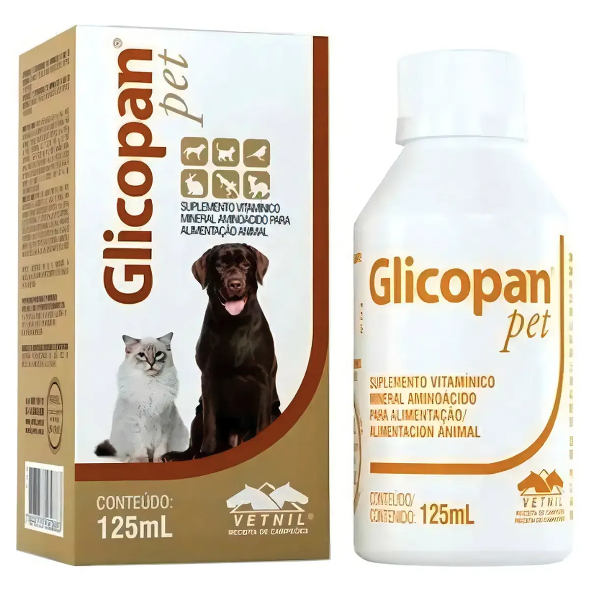GENERICO - Glicopan Pet Suplemento Perro Y Gato 125 mL Gotas