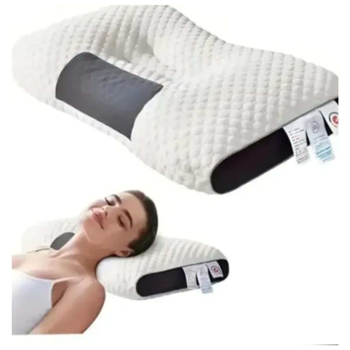 GENERICO - Almohada ergonómica cervical para cuello