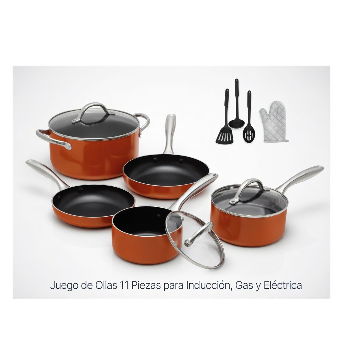 MOVI - OLLAS DE COCINA 11 PIEZAS