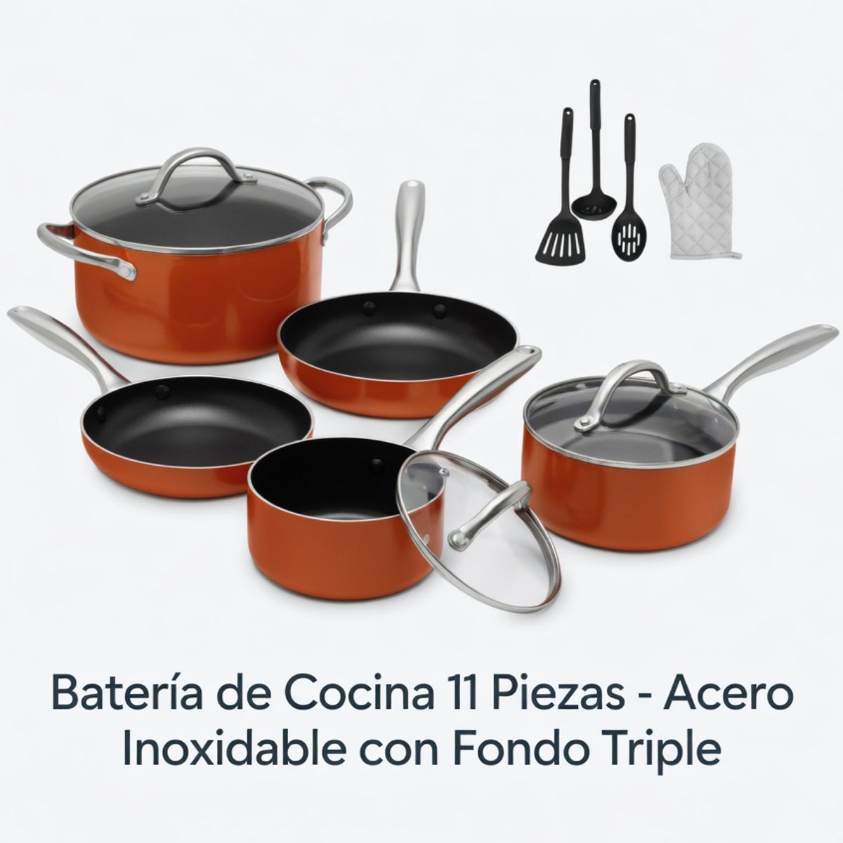 MOVI - OLLAS DE COCINA 11 PIEZAS