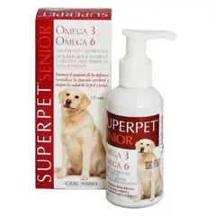 DRAG PHARMA - Superpet Omega 3 y 6 Perro Adulto, 125ml