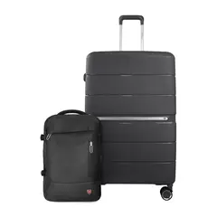 SWISS BAG - Pack Maleta grande 23kg + Mochila Viral de viaje con usb Swiss Bag