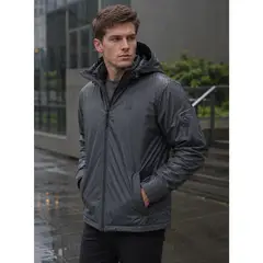 PANAMA JACK - Parka Hombre Impermeable Outdoor Verde Oscuro
