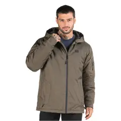 PANAMA JACK - Parka Hombre Impermeable Outdoor Verde oscuro