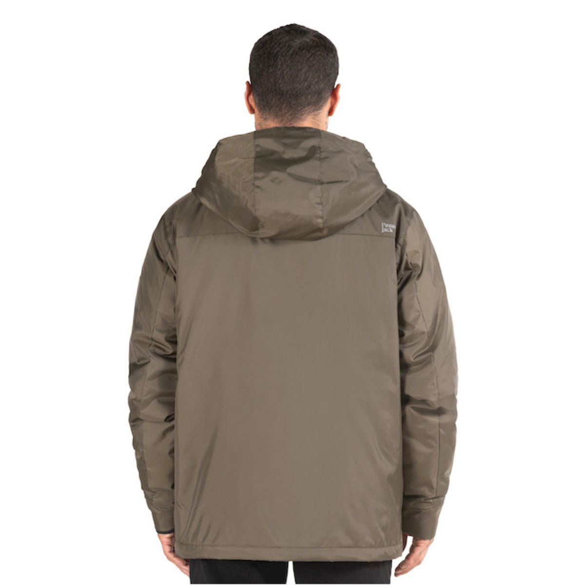 PANAMA JACK - Parka Hombre Impermeable Outdoor Verde Oscuro Panama Jack