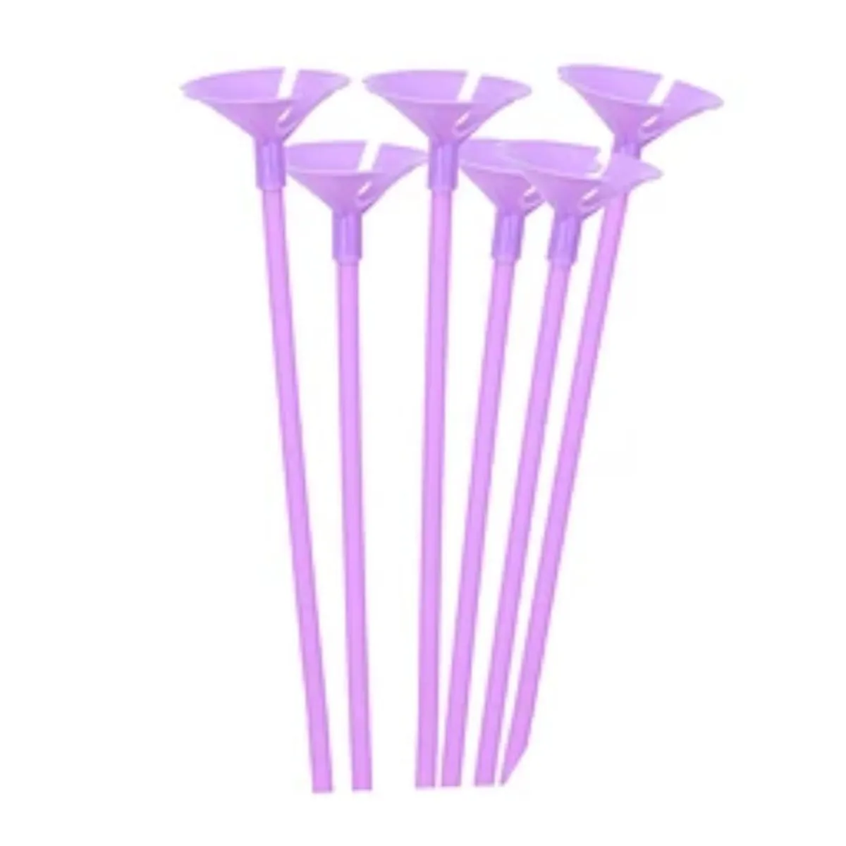 GENERICO - Varillas moradas para globos 1x42cm 12pcs