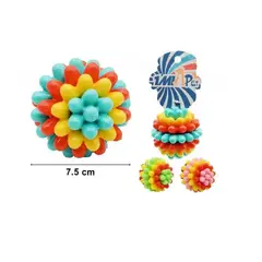 GENERICO - JUGUETE PELOTA PARA PERROS 7.5CM