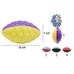 GENERICO - JUGUETE PELOTA PARA PERROS 12CM