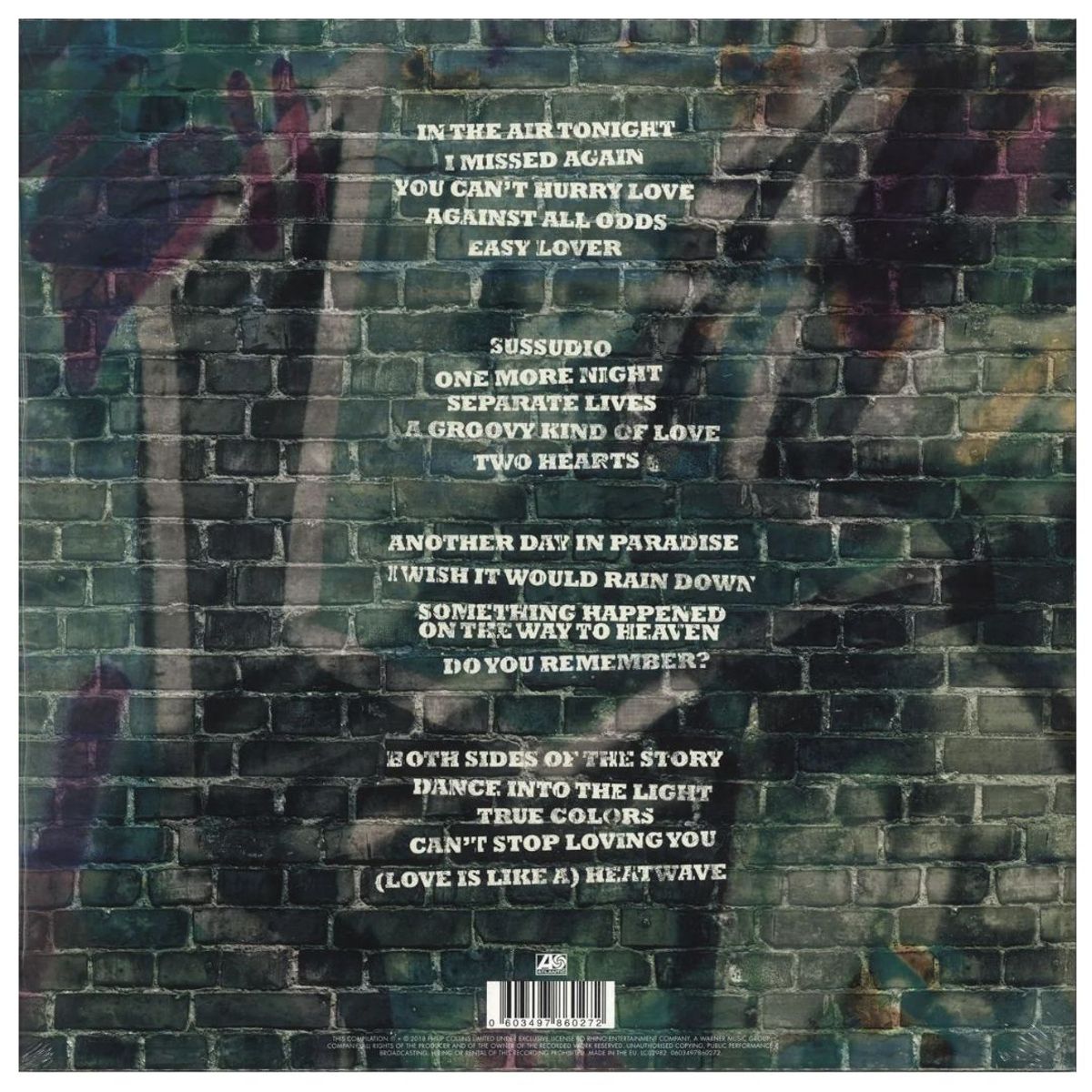 GENERICO - PHIL COLLINS - THE SINGLES (2LP) / VINILO