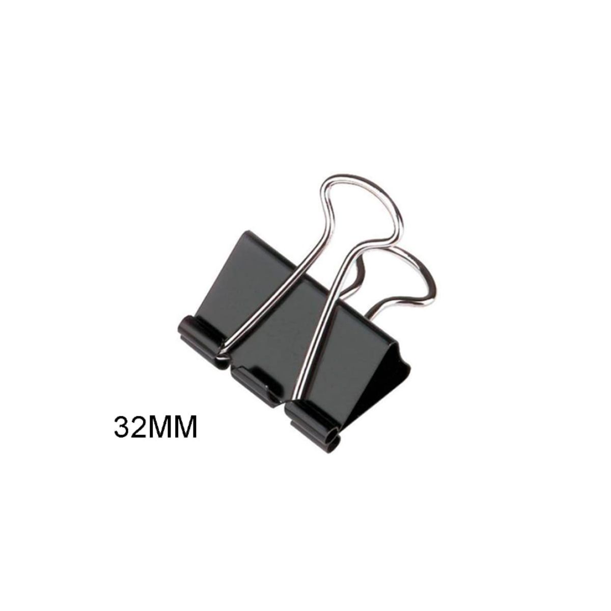 FOSKA - Doble clip de carpeta Negro 32 mm 800-3 FOSKA