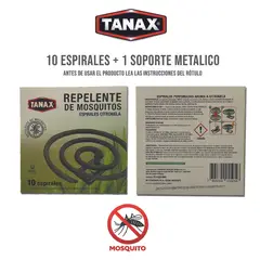 TANAX - REPELENTE CITRONELA 5X2 ESPIRAL