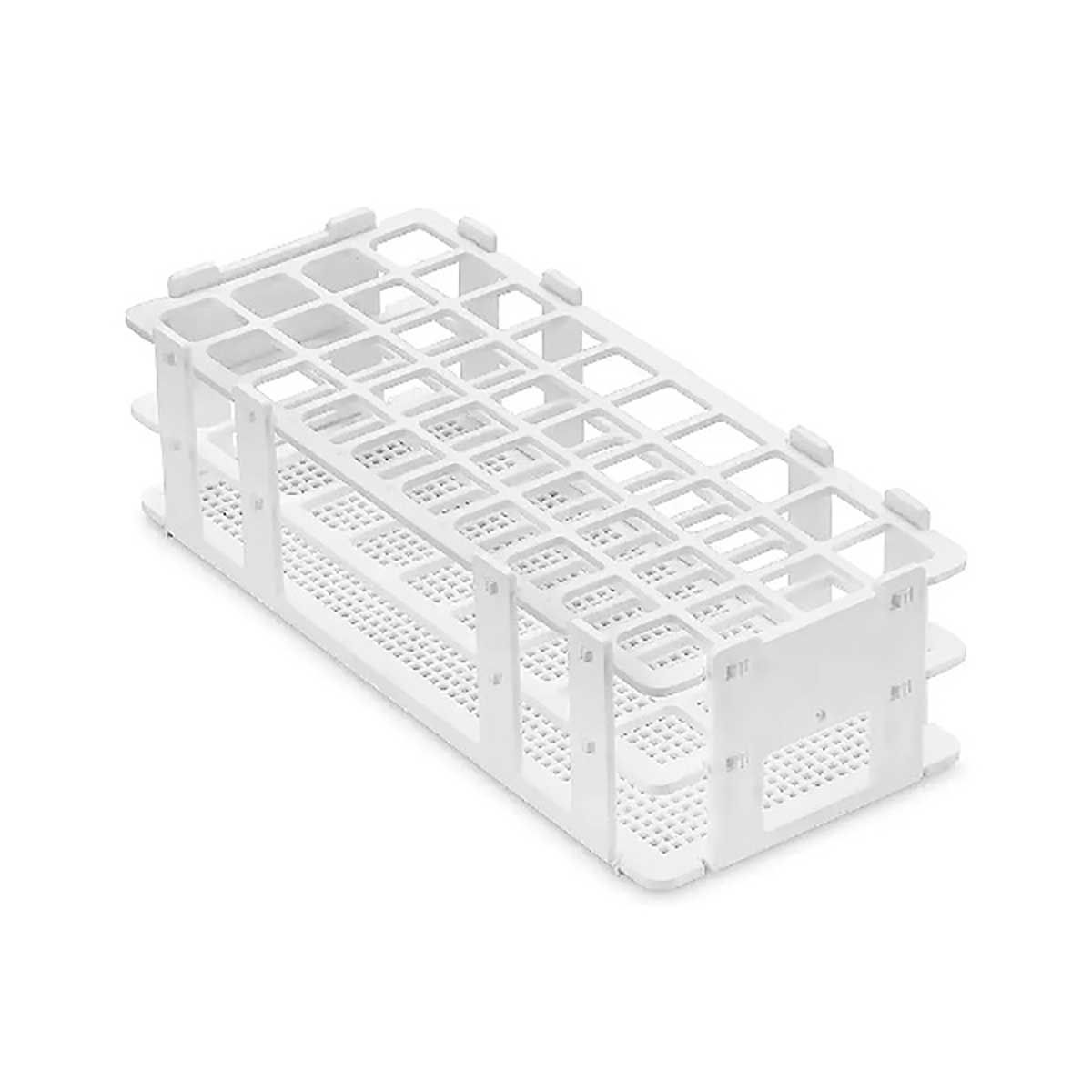 GENERICO - Gradilla de tubos 40 posiciones 20mm Plástica (unidad)