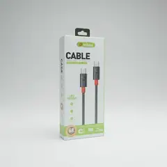GENERICO - Cable Tipo C a Tipo C 1 Metro Modelo SL-C195 Solma