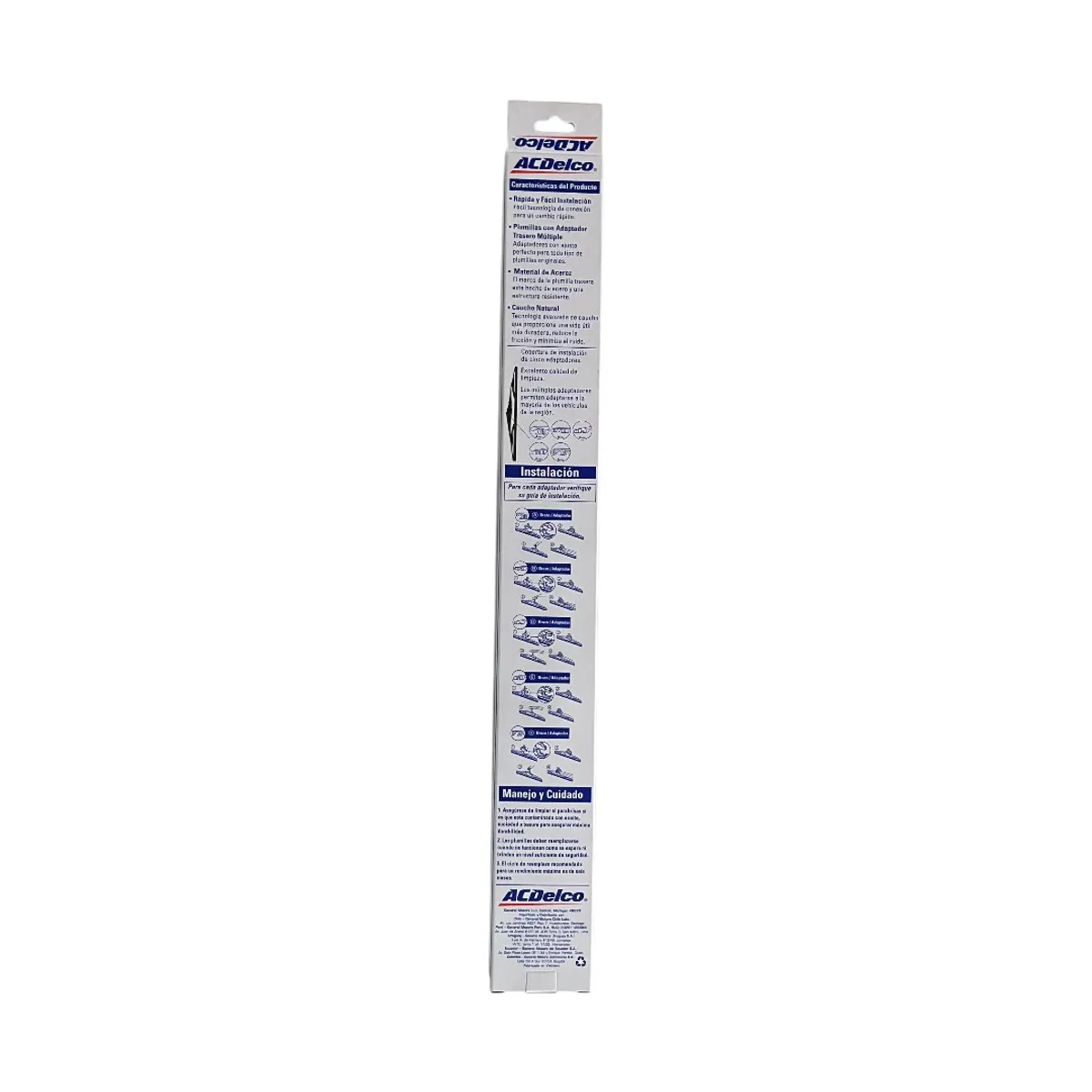 GENERICO - Plumilla Automobil 14 Pulgadas Trasera ACDelco