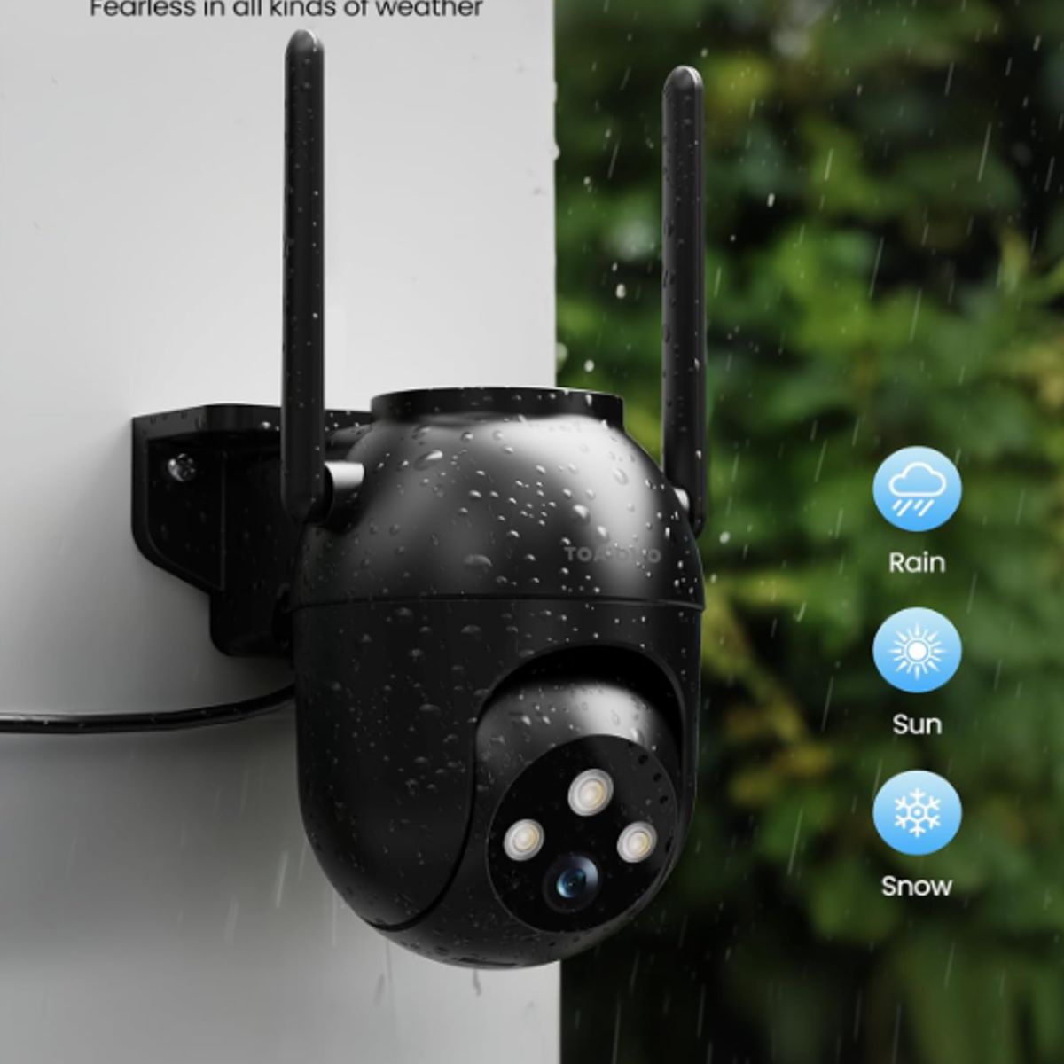 GOOGLE - Sistema de cámaras de seguridad exteriores cableadas Cam Outdoor 2 unidades