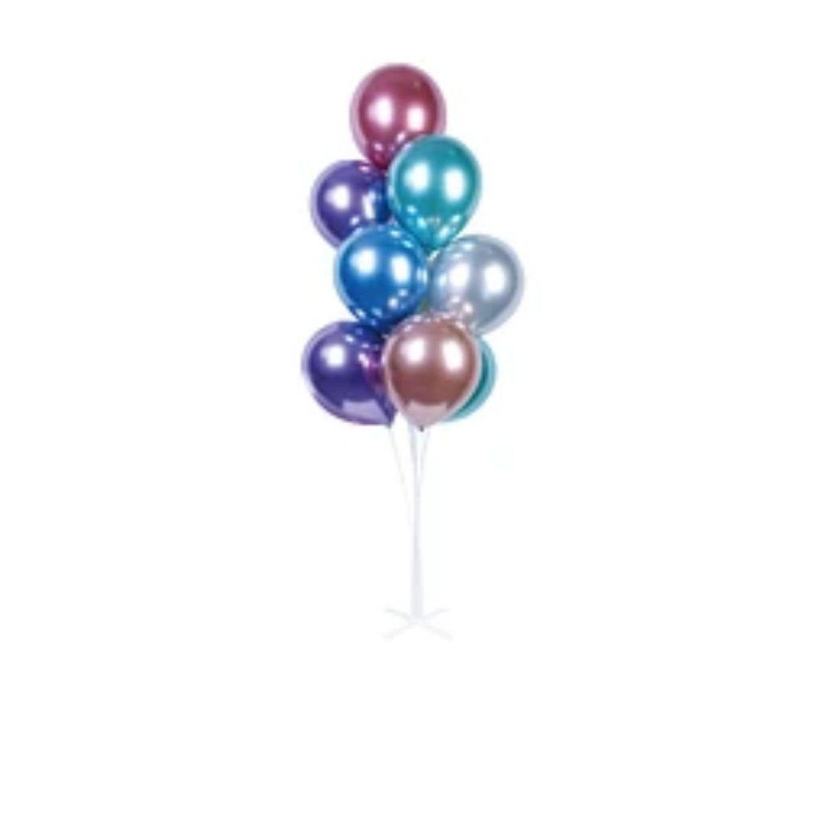 GENERICO - Pedestal para globos 7pcs 80cm
