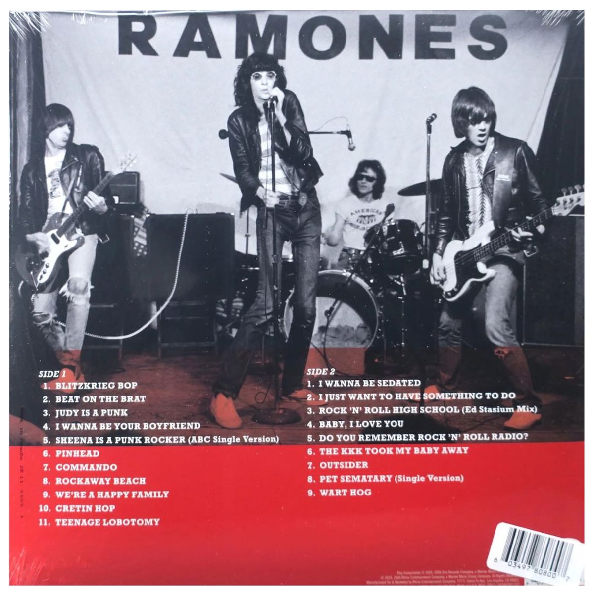 GENERICO - RAMONES - GREATEST HITS CLEAR VINYL  VINILO
