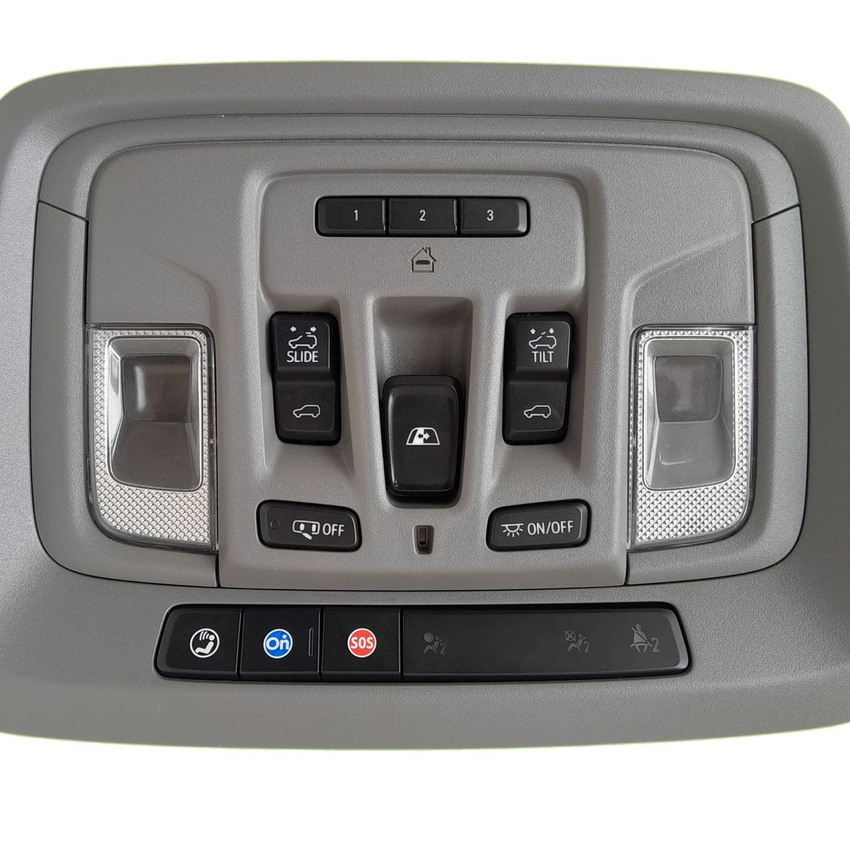 CHEVROLET - 2019-2024 Chevrolet Silverado Luz Consola Techo c Homelink