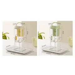 GENERICO - Jarra Dispensadora Surtida Con Filtro Para Bebidas Fria De 5 Litros