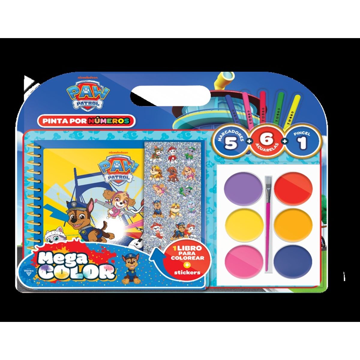 GENERICO - Mega Acuarela Paw Patrol