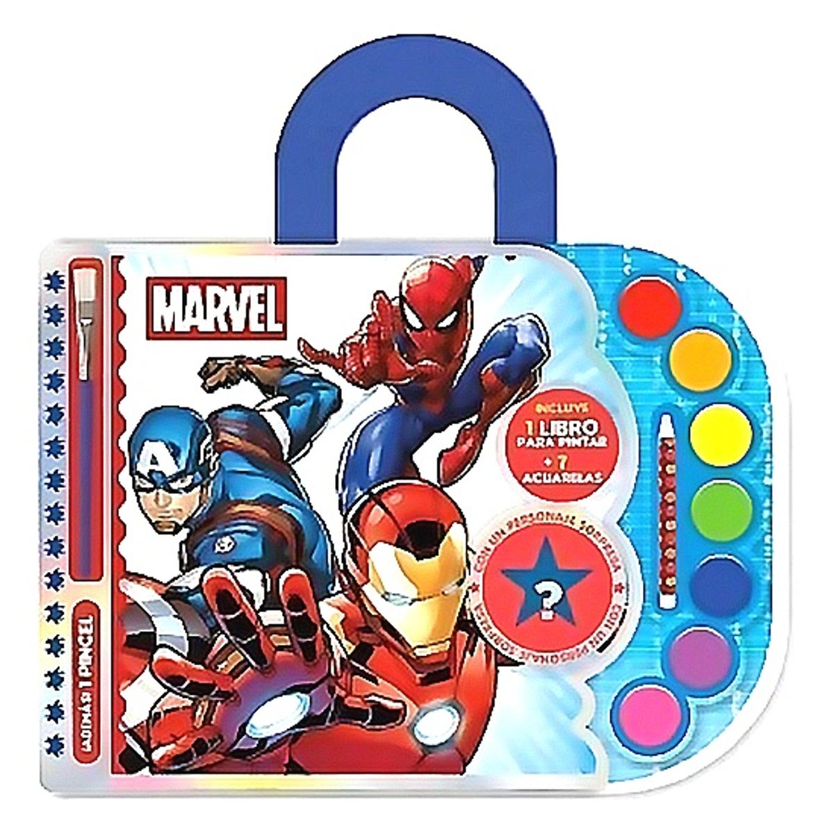 GENERICO - Set Acuarelas - Marvel