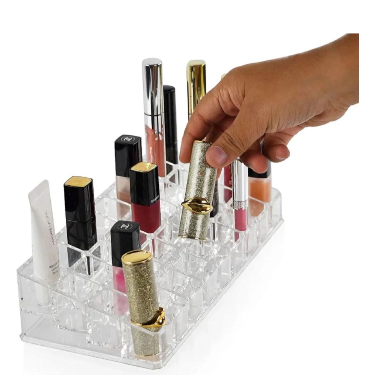 GENERICO - Organizador Acrílico De Maquillaje