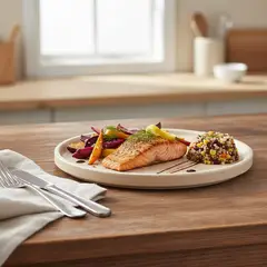 BONNA - Plato Porcelana Mirage 26Cm Set 6 unidades