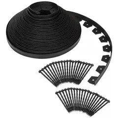 GENERICO - Limitador De Jardín Separador De Césped Burlete 10m