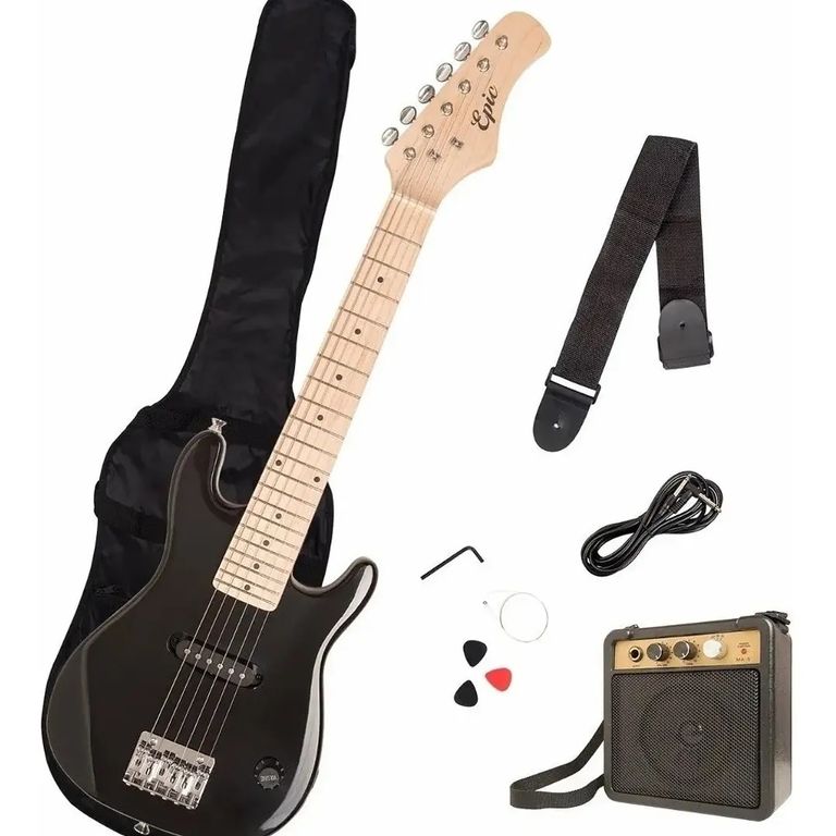 Pack Guitarra Electrica Ninos 30 Pulgadas mas Amplificador 5W