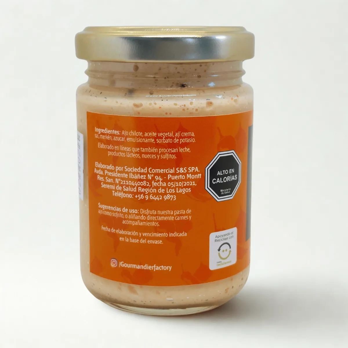 GOURMANDIER - Gourmandier - Pasta ajo merken - 156 mL