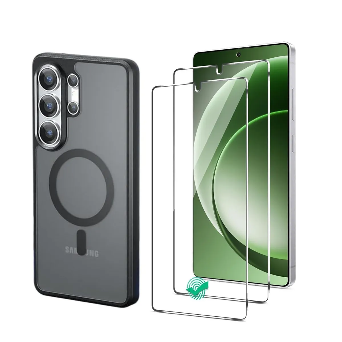 GENERICO - Funada Para Samsung S26 ULTRA Con 2 Vidrio Templado