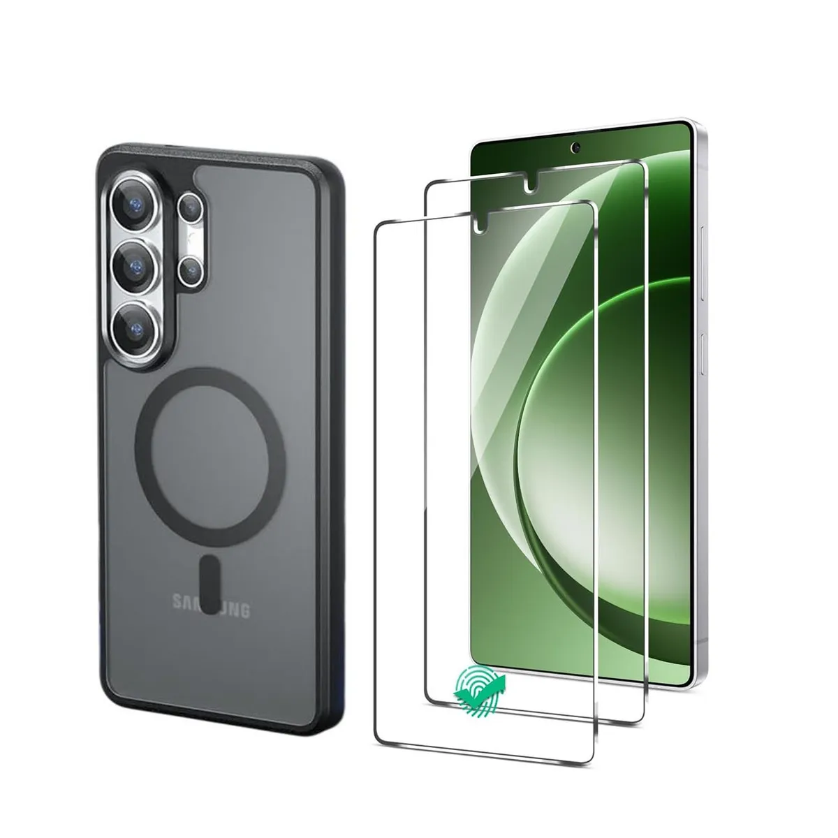 GENERICO - Funada Para Samsung S26 ULTRA Con 2 Vidrio Templado