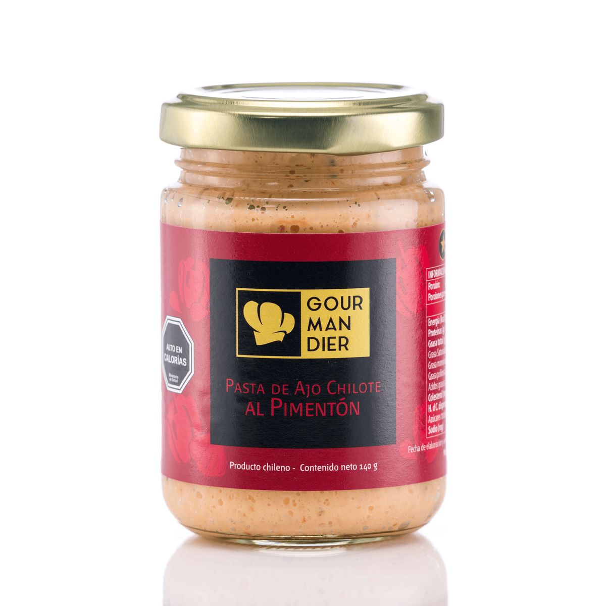 GOURMANDIER - Gourmandier - Pasta ajo pimentón - 156 mL