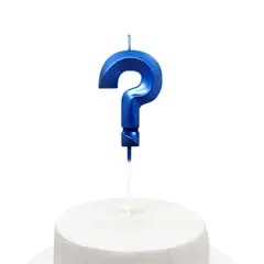 GENERICO - VELA CROME AZUL 5X7CM N