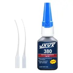 GENERICO - Pegamento Jxvx 380 Negro Caucho Para Metal Metal, Imanes