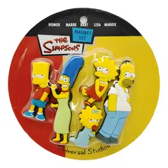 GENERICO - Set imanes Los Simpsons Bart amarillo