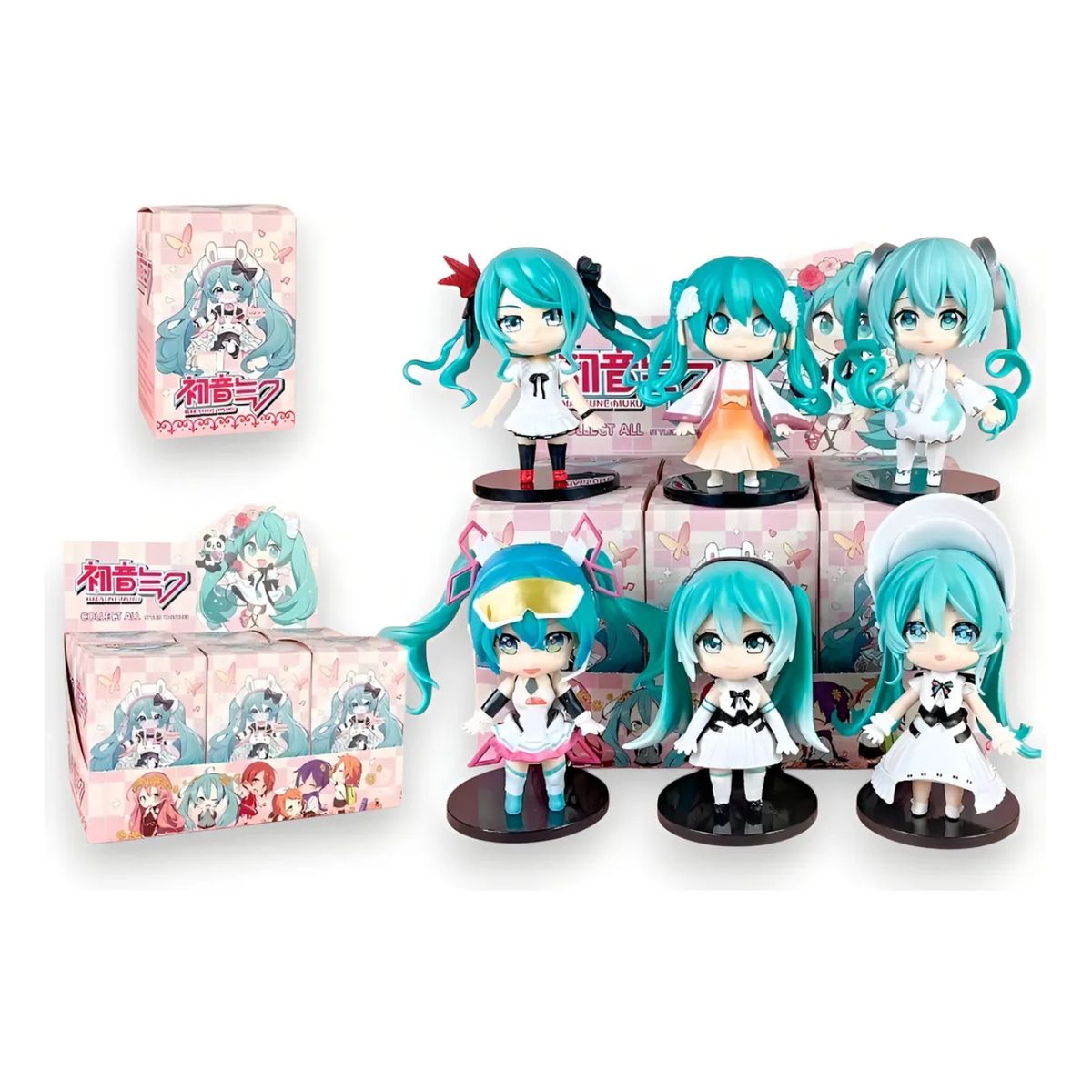 GENERICO - Figura Sorpresa Hatsune Miku Vocaloid Caja