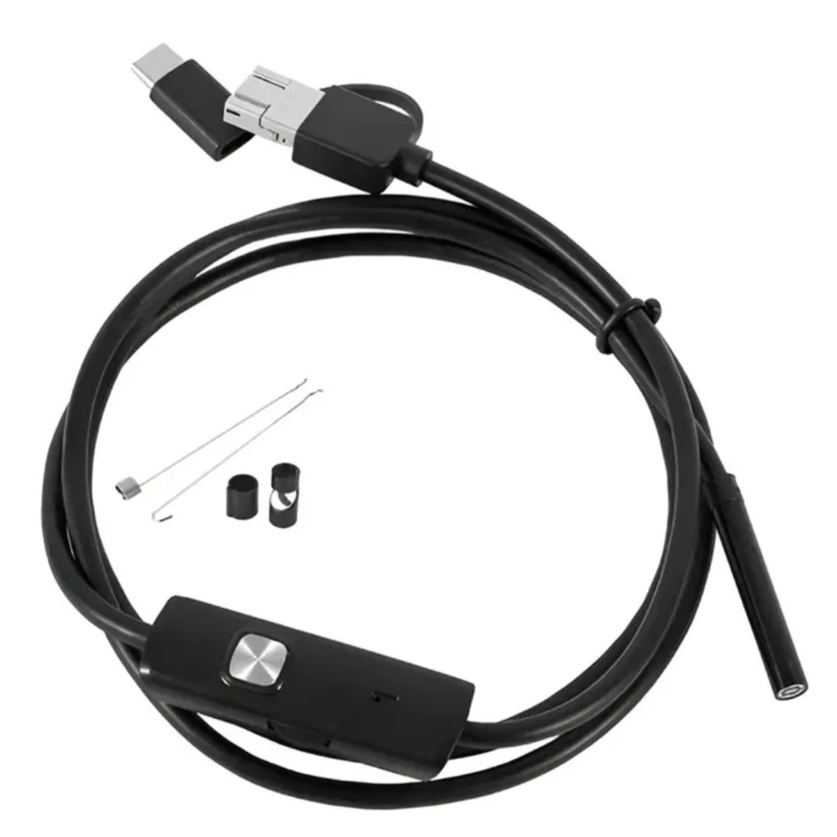 GENERICO - Camara Endoscopica Serpiente Usb Usb-c Micro Usb 10mt