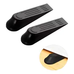 GENERICO - Set 2 cuñas tope para puerta blanco