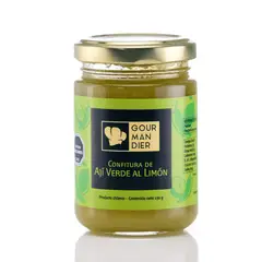 GOURMANDIER - - Confitura ají verde al limón - 156 mL