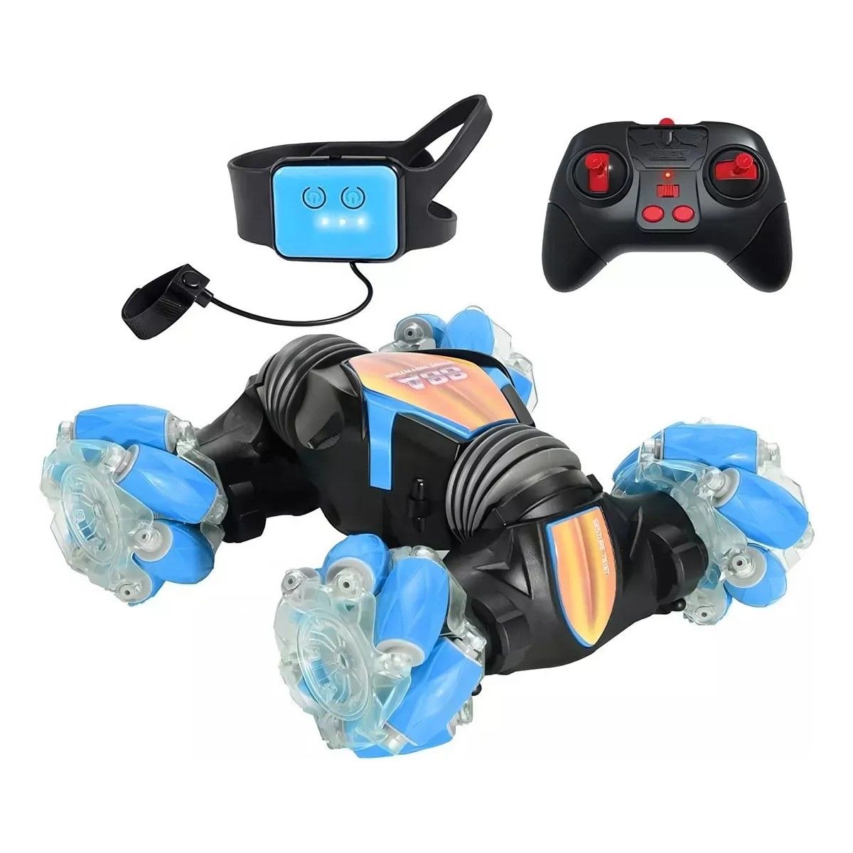 GENERICO - Auto Control Remoto Sensor Movimiento Control Mano Gesto Azul BELUG