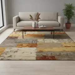 GENERICO - ALFOMBRA DISEÑO ABSTRACTO 160X200 MODERNA ELEGANTE DECORATIVA WYM Z43