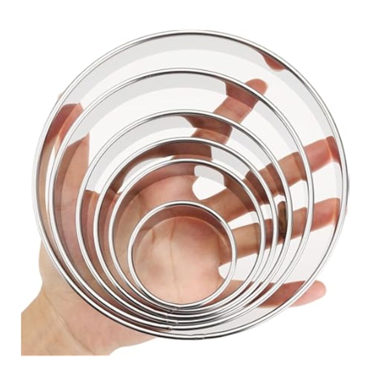 GENERICO - Cortador circularesde 5 piezas