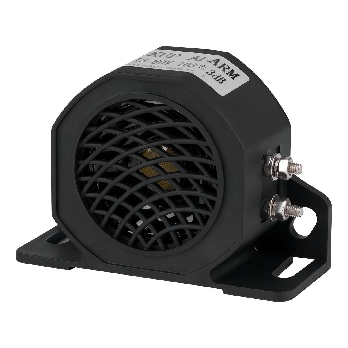 OEM - Alarma Retroceso 1224V Backup 102dB Autos Camiones SUV Color Negro