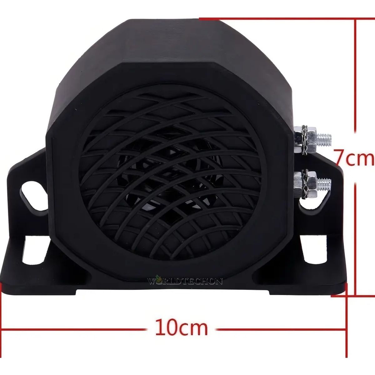 OEM - Alarma Retroceso 1224V Backup 102dB Autos Camiones SUV Color Negro