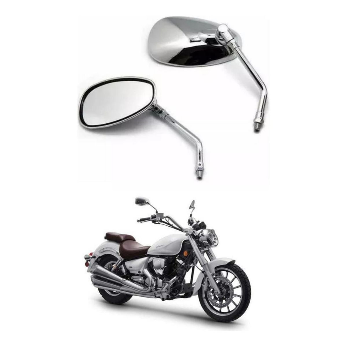 GENERICO - Espejos Para Moto Lifan V16 - V16s Original