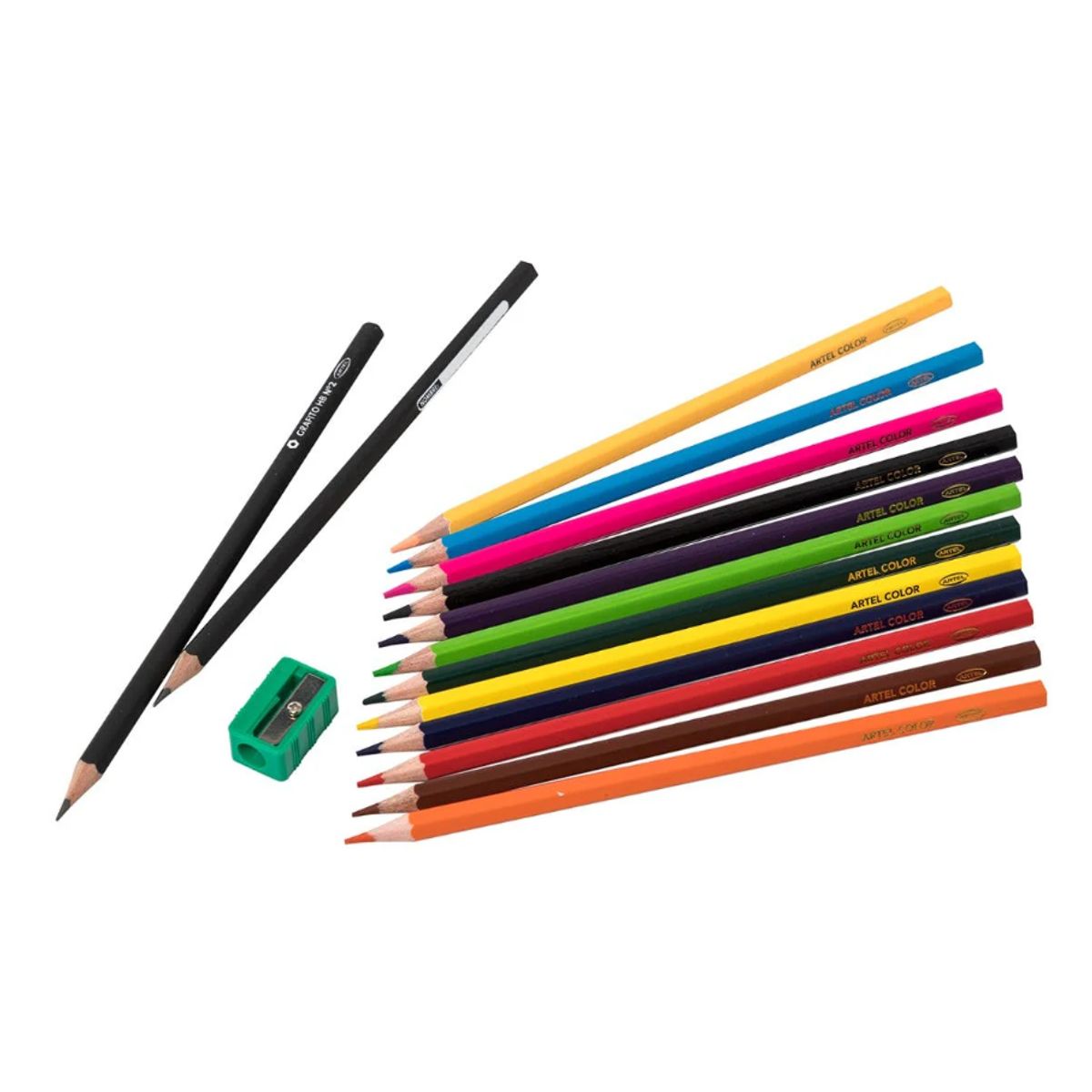ARTEL - Estuche 12 Lapices de  Colores Largos ARTEL