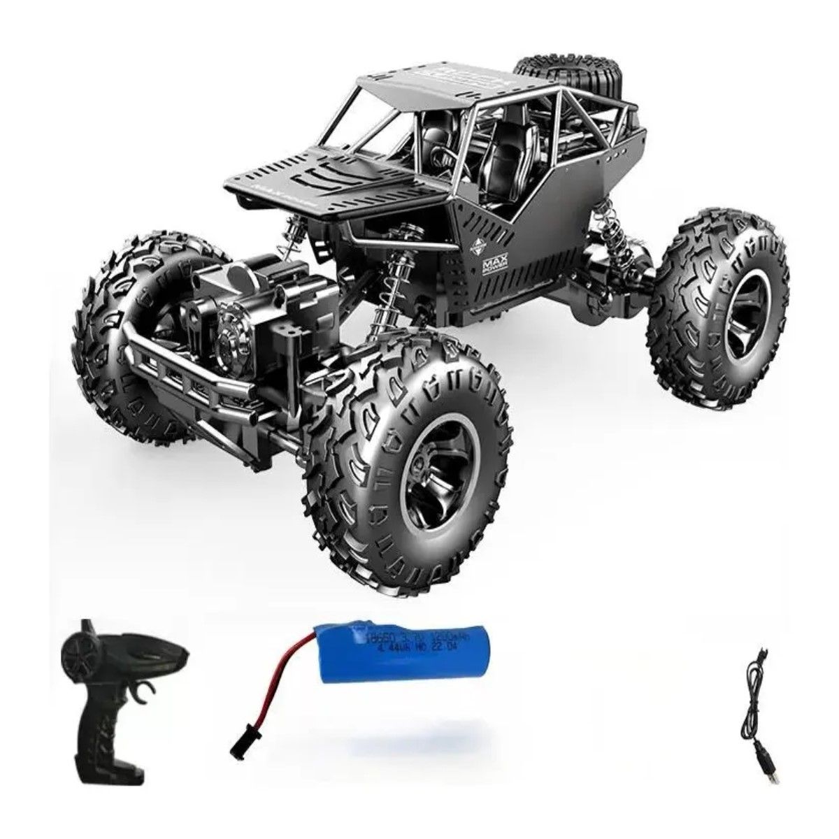 GENERICO - Juguete Carro Control Remoto 4x4 Todoterreno Con 1 Baterías BELUG