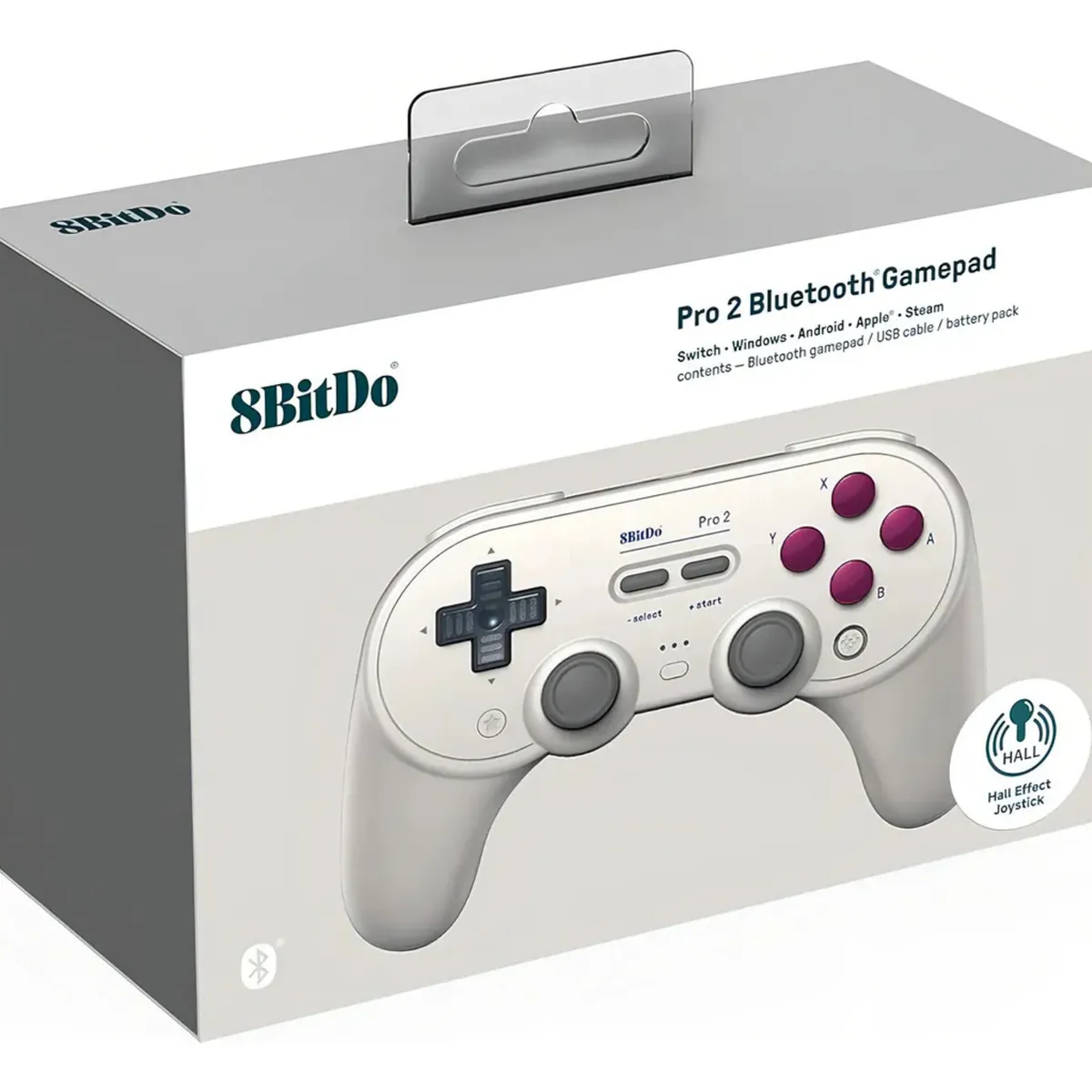 GENERICO - 8BitDo Pro 2 Bluetooth GamePad - Hall edition G classic