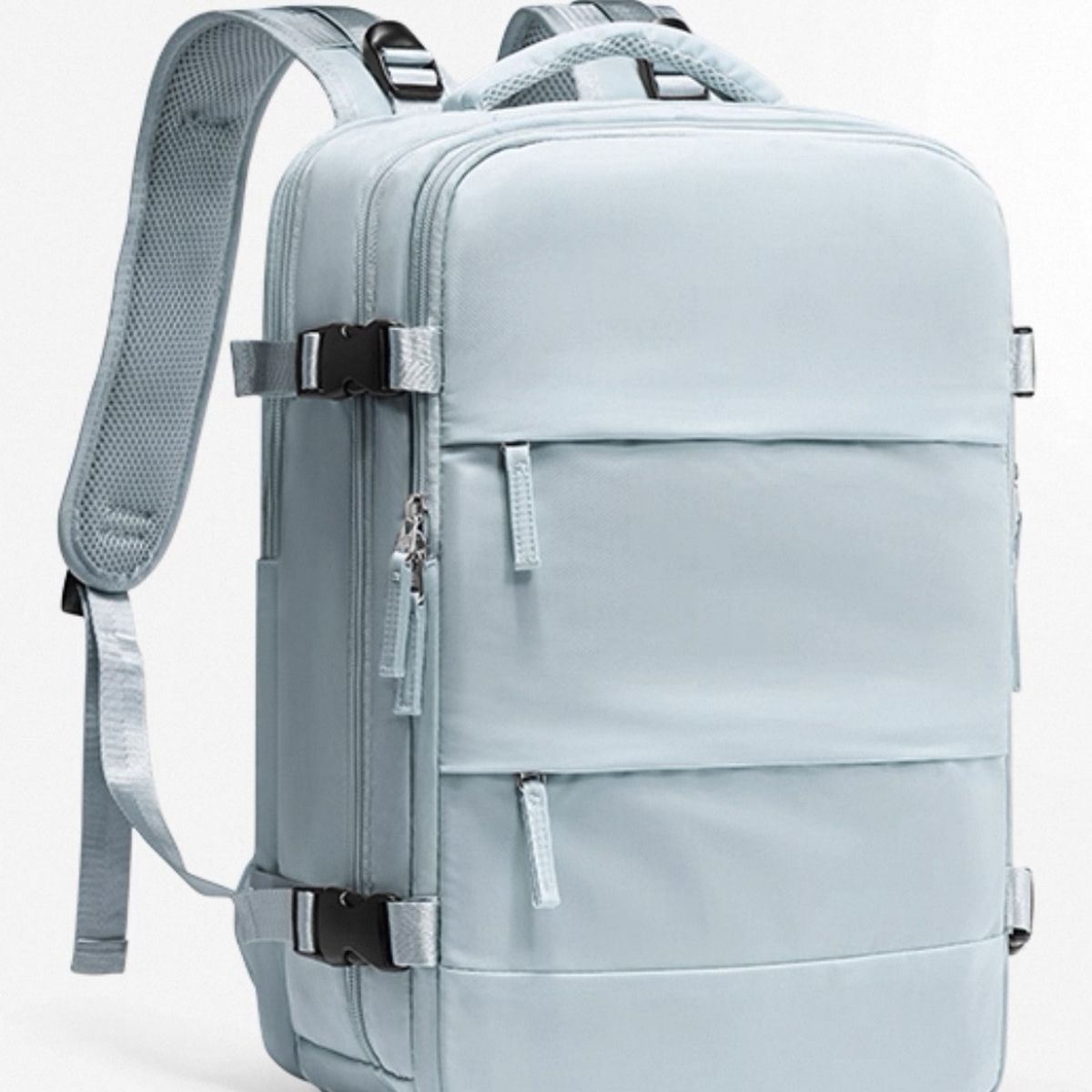 GENERICO - Maleta Mochila De Viaje Avión Aprobado Gran Capacidad  Diseño De La Tela Lisa